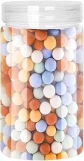 Incauca 1.5lbs Multicolor Pie Weights for Blind Baking - 10mm Stoneware Baking Beads, Reusable Pie Crust Weights for Perfect Pies