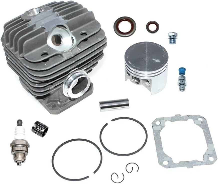 Cylinder Piston Kit with 12mm Pin Fit for 044 044C 044W 044R MS440 MS440C MS440D MS440N MS440R MS440V Replacement Parts