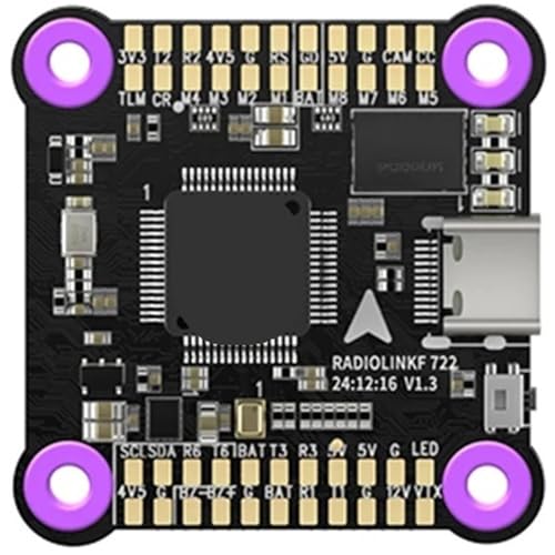 Contrôleur de vol F722 pile 8 canaux 55A pour drone FPV Radiolink