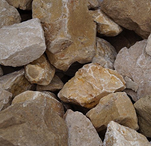 GABIONA - Gabionen Steine - 250 kg Jura Natursteine Ø 100-200 mm - Zum Befüllen für Gabionen mit...