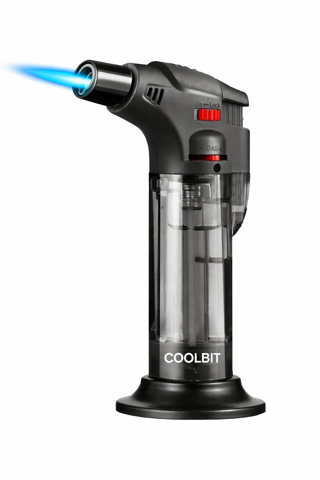 COOLBIT Butane Gas Kitchen Torch Lighter, Refillable Blow Torch with Flame Control, Adjustable Flame, Ideal for Cooking, Baking, BBQ, Creme Brulee, Welding & DIY Use-picture-41