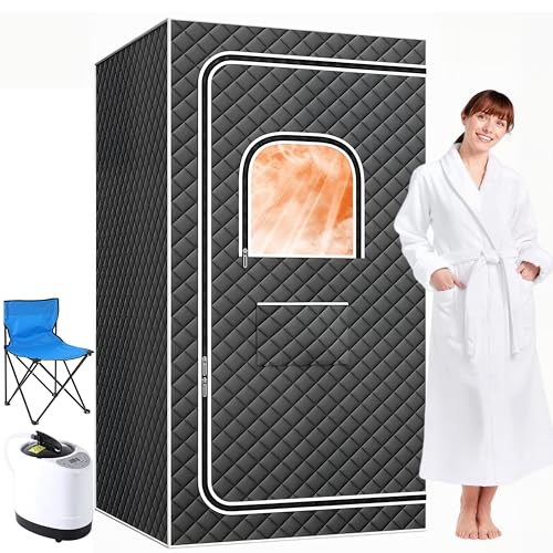 Portable Sauna Box for Home, Personal Sauna Tent for...