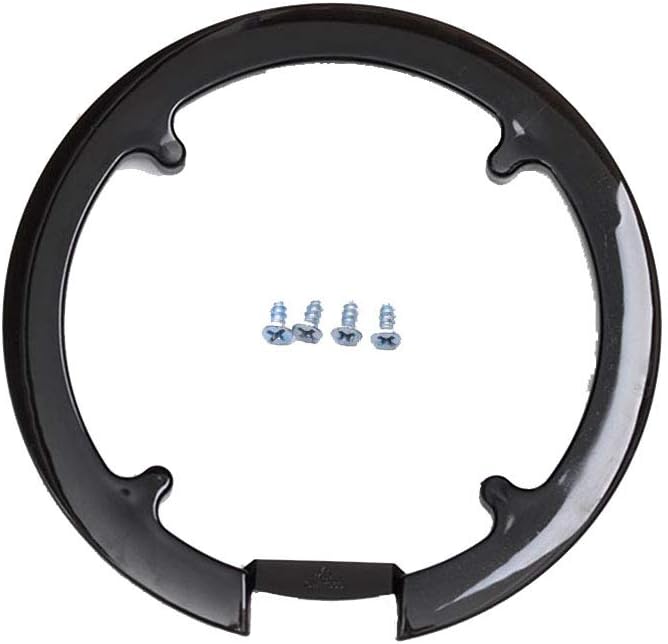 Ritte Bicycle Sprocket Cover, Chainring Guard, Black Plastic Chain Wheel Crankset Cover for Bicycle Rear Sprocket Cover