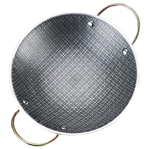 Juego de 3 piezas de Wok de acero inoxidable miniatura 5