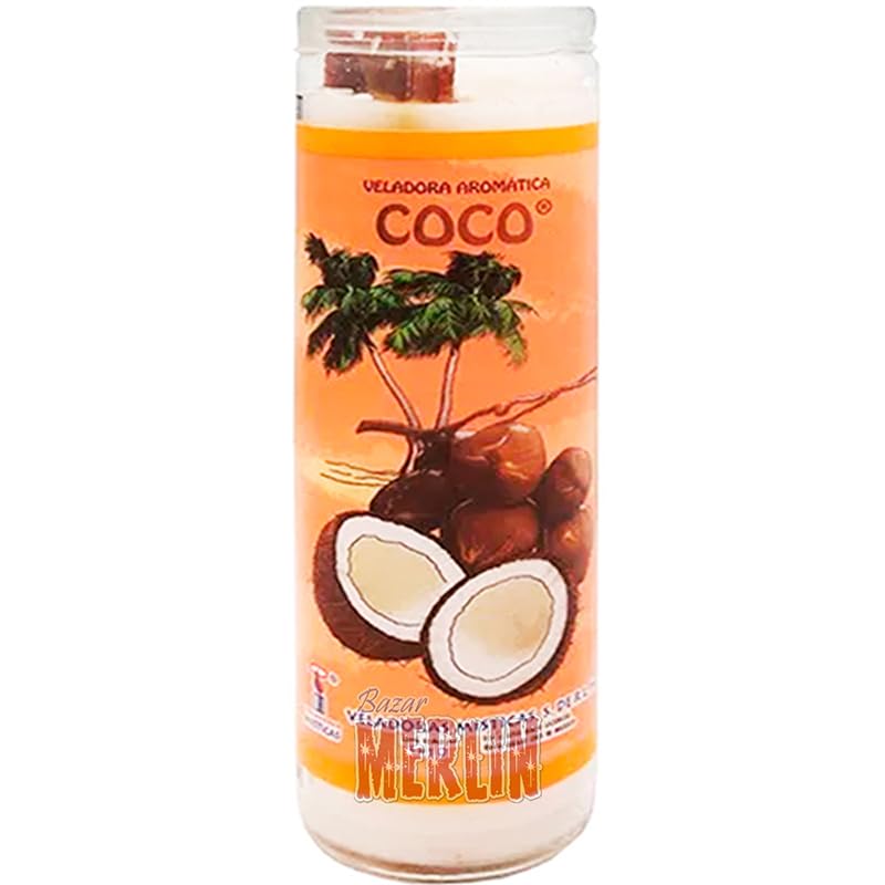 Amazon.com: Veladora de Coco Abre Caminos/Powerful Coconut Candle