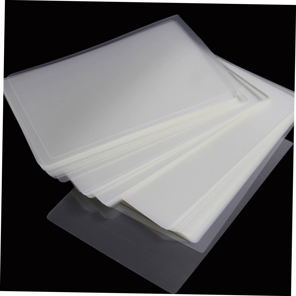 Pochettes de Plastification Thermique Universelles 100 Pièces Pet Blanches