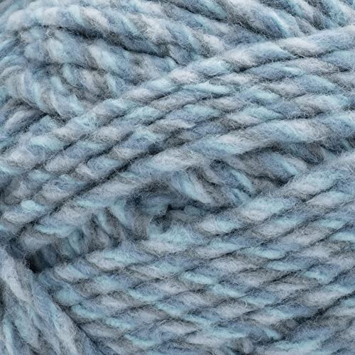 Image of Bernat Forever Fleece Blue Wave Yarn - 2 Pack of 280g /9.9oz - Polyester - 6 Super Bulky - 194 Yards - Knitting /Crochet