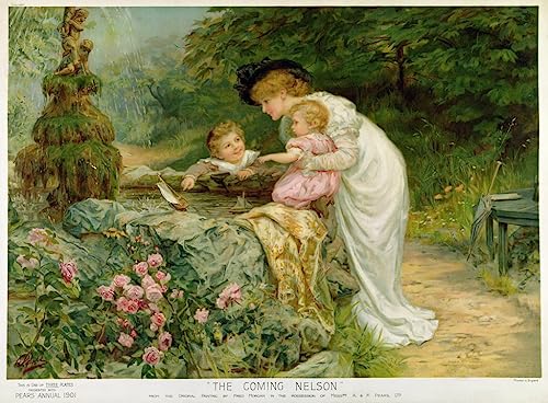 Tableau le Coming Nelson pour decoration chambre grand format vintage nostalgique