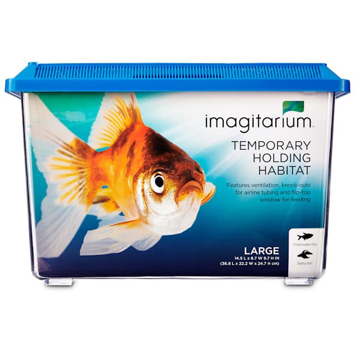 Imagitarium by Petco Temporary Pet Keeper for Aquarium Fish Large