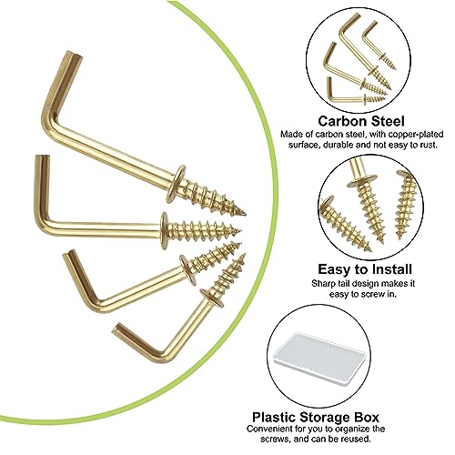 UFURMATE Screw in Hooks - Image 4
