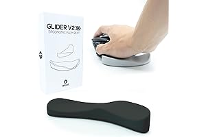 Glider v2 - Ergonomic Gliding Palm Rest for Gaming