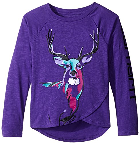 Carhartt Little Girls' Painted Deer Tulip Tee