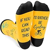 Zmart Funny Mountain Bike Rider Biker Bicyclists Cyclist Gifts For Men, Novelty Riding Cycling Bicycling Biking Bicycle Socks Stocking Stuffer Stocking Stuffers