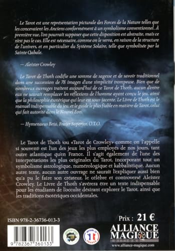 Le Livre de Thoth - Tarot Egyptien