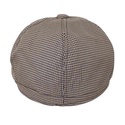 Image of FabSeasons Cotton Ivy Flat Golf Cap - Classic Newsboy Gatsby Hat for Men