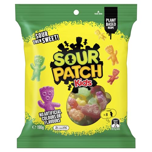 The Natural Confectionery Co. TNCC Sour Patch Kids Gummy Candy 190g