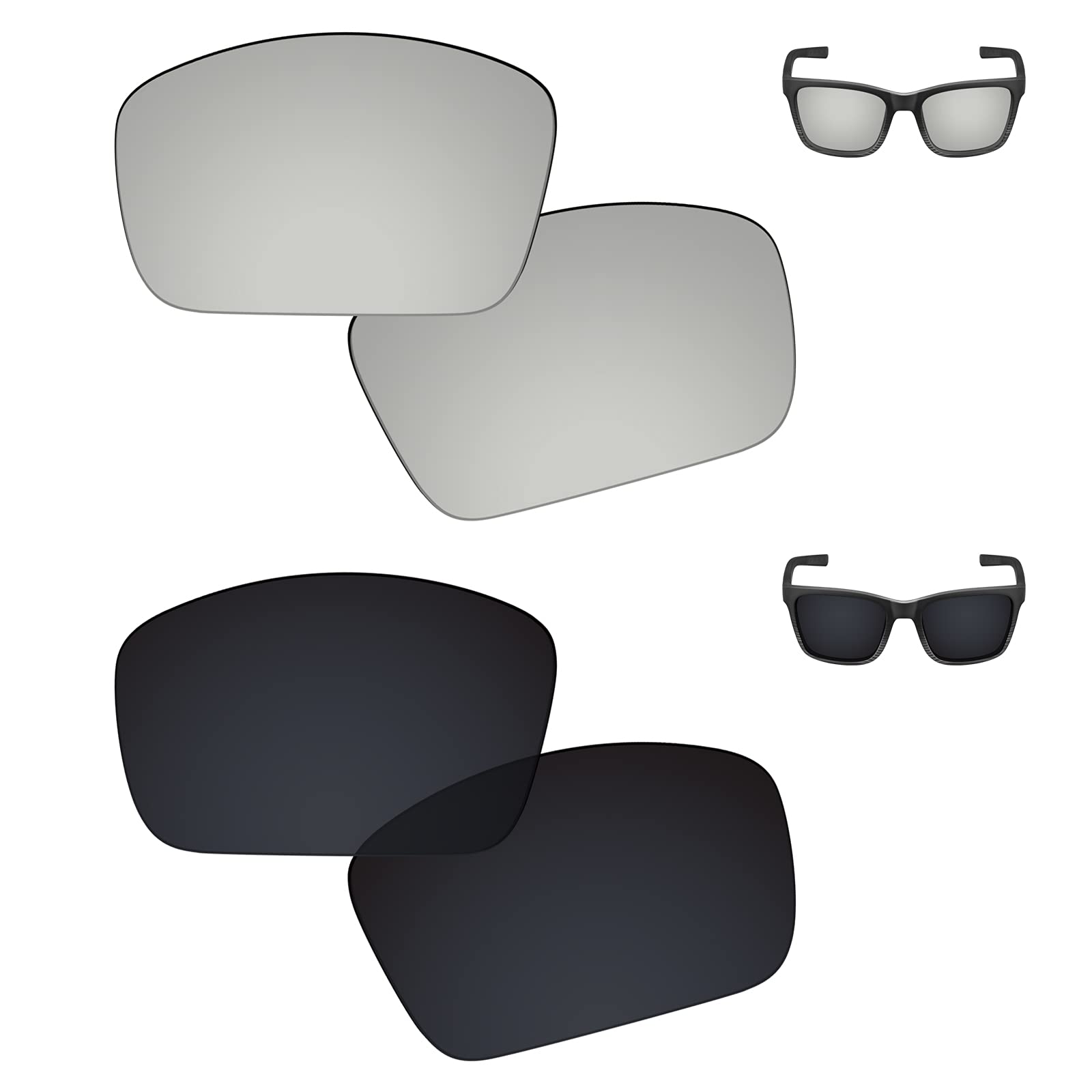 GalvanicReplacement Lenses for Costa Del Mar Panga Sunglasses - Multiple Choices