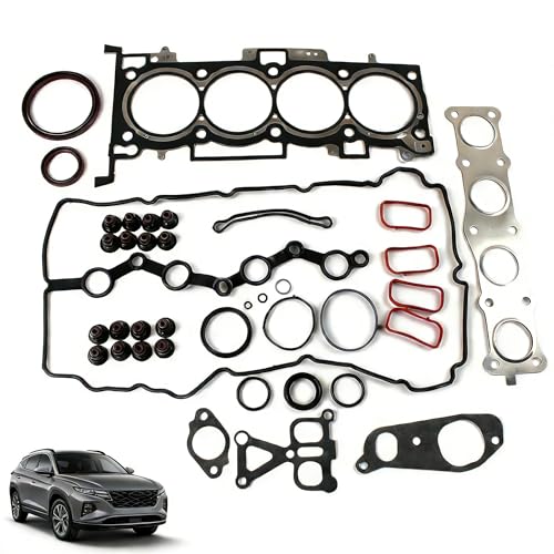 Image of Kessocco 20910-2GU03 22311-2G700 20910-2GA02 21443-25000 G4KJ 2.4 Engine Overhaul Gasket Set Kit for Hyundai Tucson Sonata Santa Fe Sport Kia Optima Sorento Sportage 2.4L