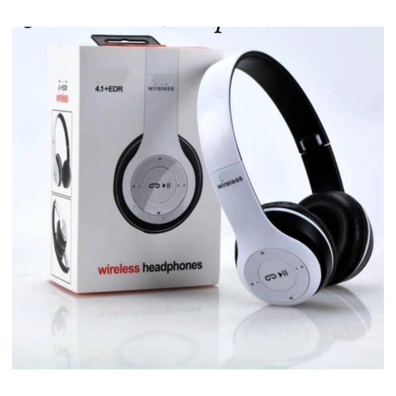 Image of P47 Wireless iC-02 Headphone with Mic & SD Card Slot Bluetooth Headset