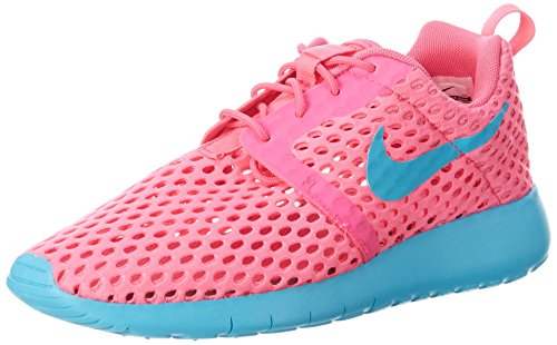 Nike Roshe One Flight Weight (GS), Baskets Fille, Rose (Rosa (Pink Blast/Gamma Blue) Pink Blast/Gamma Blue), 37.5 EU