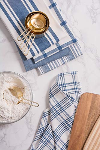 image for DII Kitchen Dish Towels (Stone Blue, 18x28