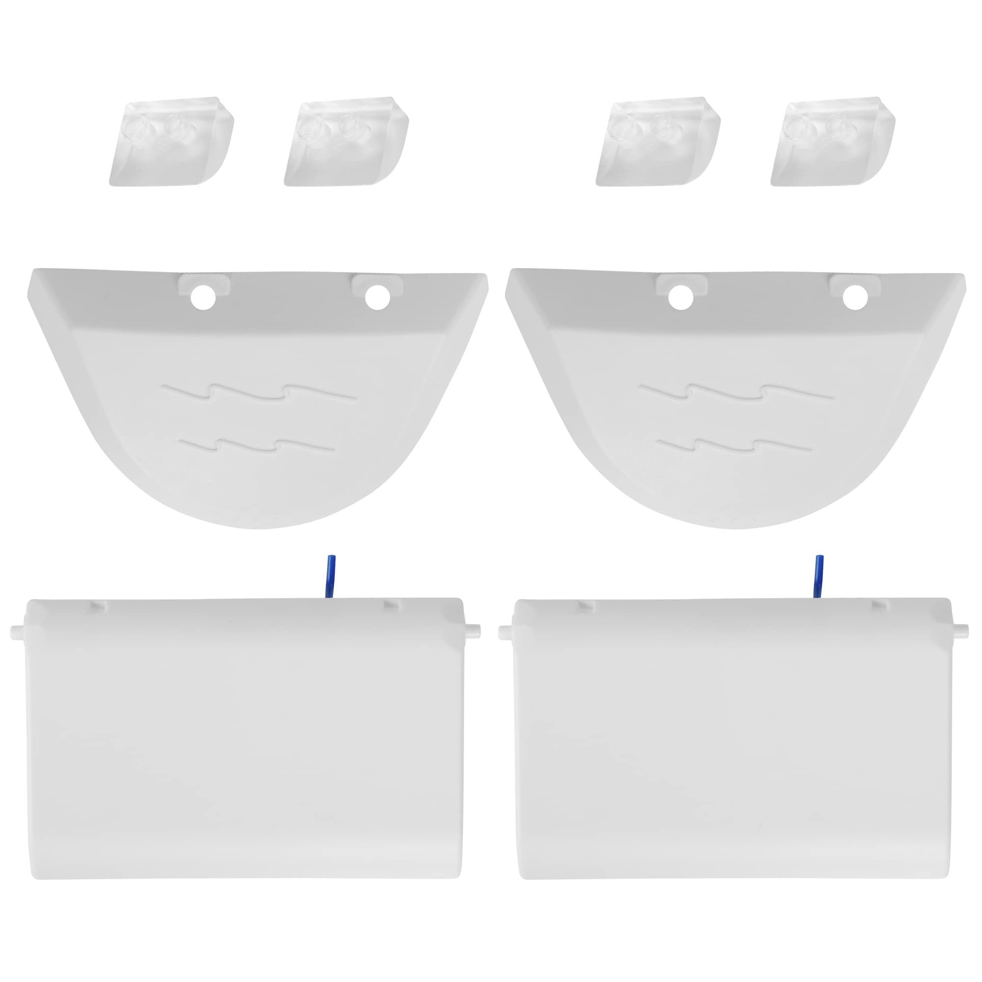 Canamax Pool Cleaner AXV434WHP Flap Kit & AXV604WHP Wing Kit & AXV414P Pod Shoes Replacement Part for Hayward Automatic Pool Cleaners, Navigator, Pool Vac Plus, Pool Vac Ultra