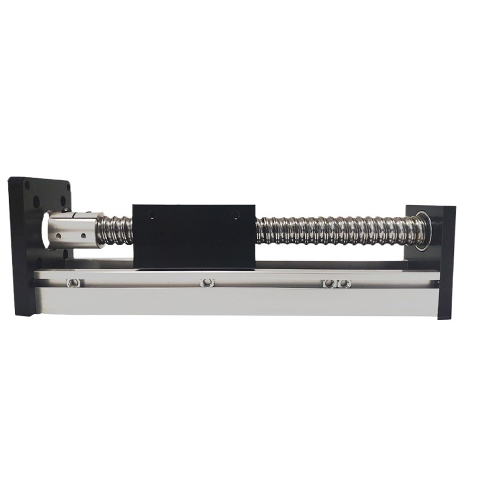 Dual Optical Axis Manual Sliding Table Rail Guide 100-400mm Effective Stroke Linear Guide Stage Rail Motion Slide Table Ball Screw Actuator Module 3D Printer(100 Effective Stroke)