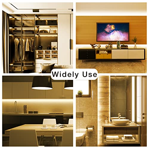 Daybetter Cob Led Strip,6.56Ft/2M 3000K Warm White Led Light Strip,Usb Powered 5V Flexible Led Strip Lights, 640Leds Cri 90+Bright Led Strip Lights For Tv,Bedroom, Kitchen,Diy Home Decoration #TOP1