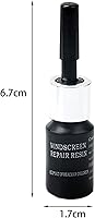 Vista 6 de 1 juego de líquido de reparación de grietas para parabrisas, kit de reparación de parabrisas, herramienta de reparación eficiente antiarañazos