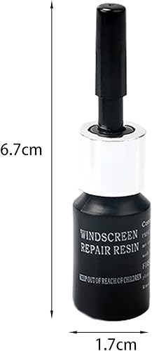 Miniatura 6 de 1 juego de líquido de reparación de grietas para parabrisas, kit de reparación de parabrisas, herramienta de reparación eficiente antiarañazos para