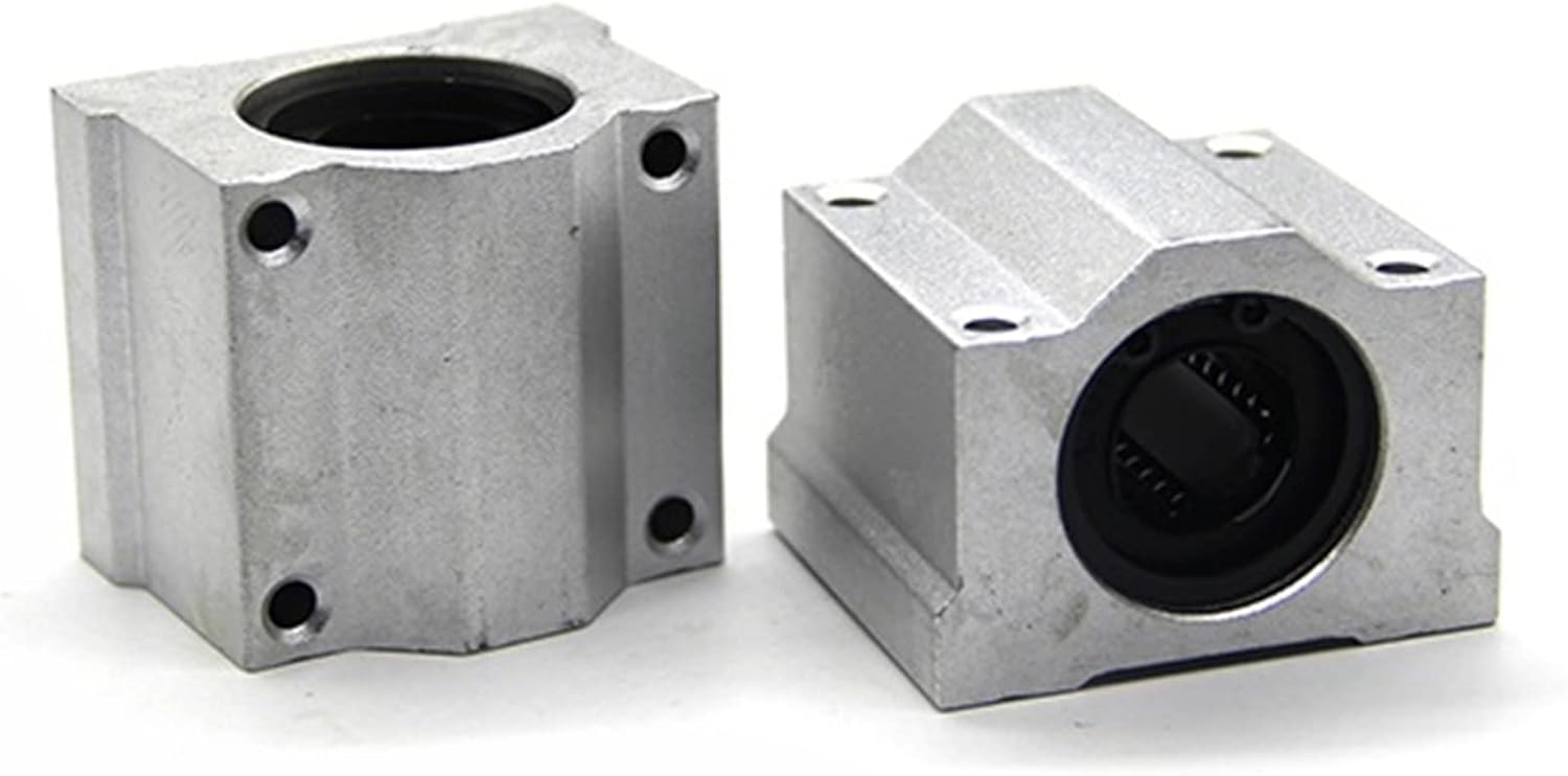 yaoqijie 4pcs/Set New SC16UU SCS16UU 16mm Linear Ball Bearing Block Pillow Block Fit for CNC Parts SC16 Motion Slide Bushing Shaft Lasting