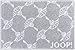 Joop! Badteppich New Cornflower Allover 142 Kiesel - 085 50x60 cm