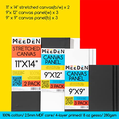 Meeden Acrylic Painting Kit |72-Piece Acrylic Paint Set With Tabletop Wooden Easel, 48 Acylic Paints, 10 Painting Brush Set, Canvas Painting Kit, Art Supplies For Adults, Kids, Artists, Beginners #TOP5