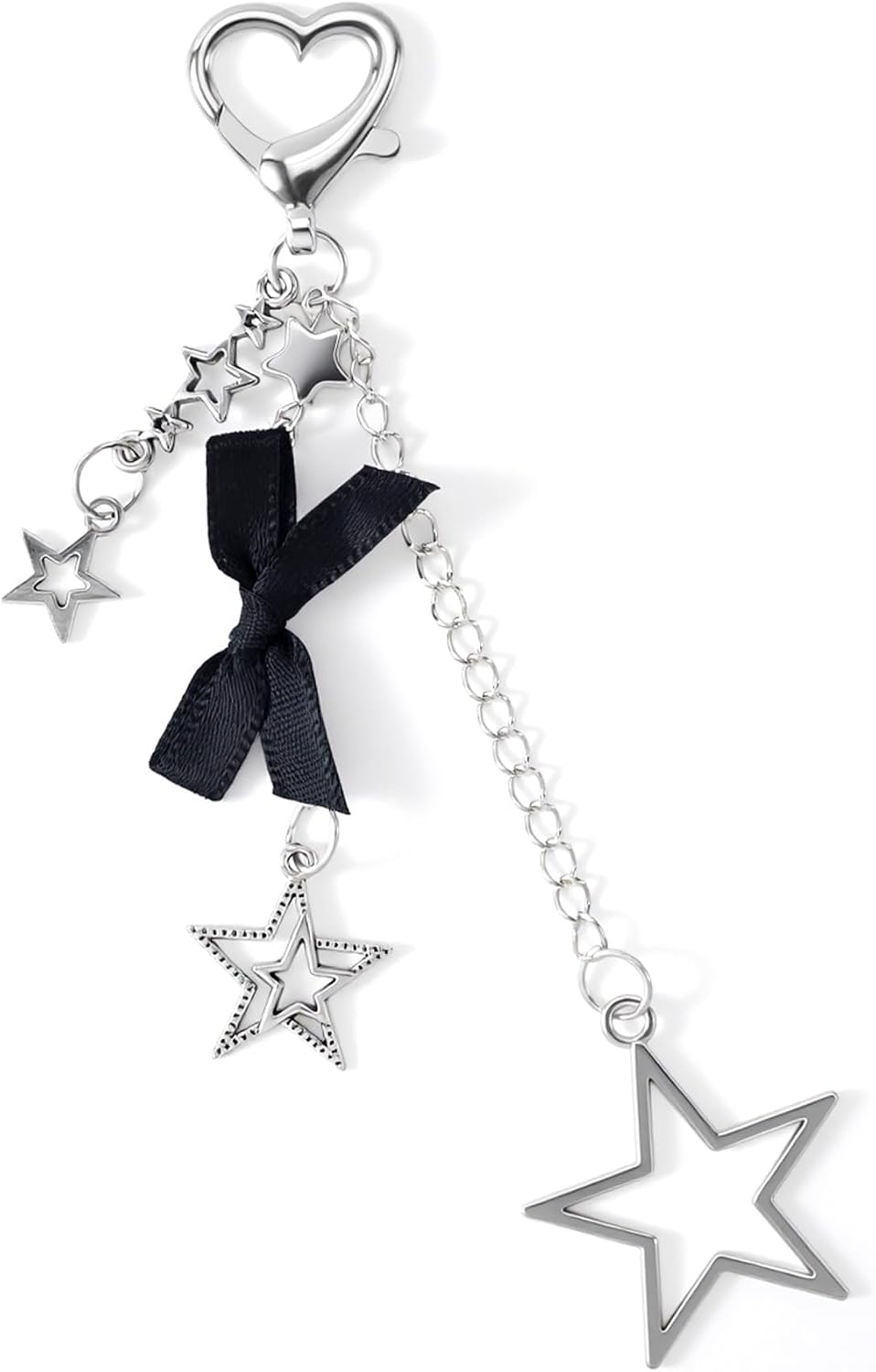 Y2K Bag Charm Keychain for Women, Cute Kawaii Bag Charm Decor Accessories for Backpack Purse Handbag
