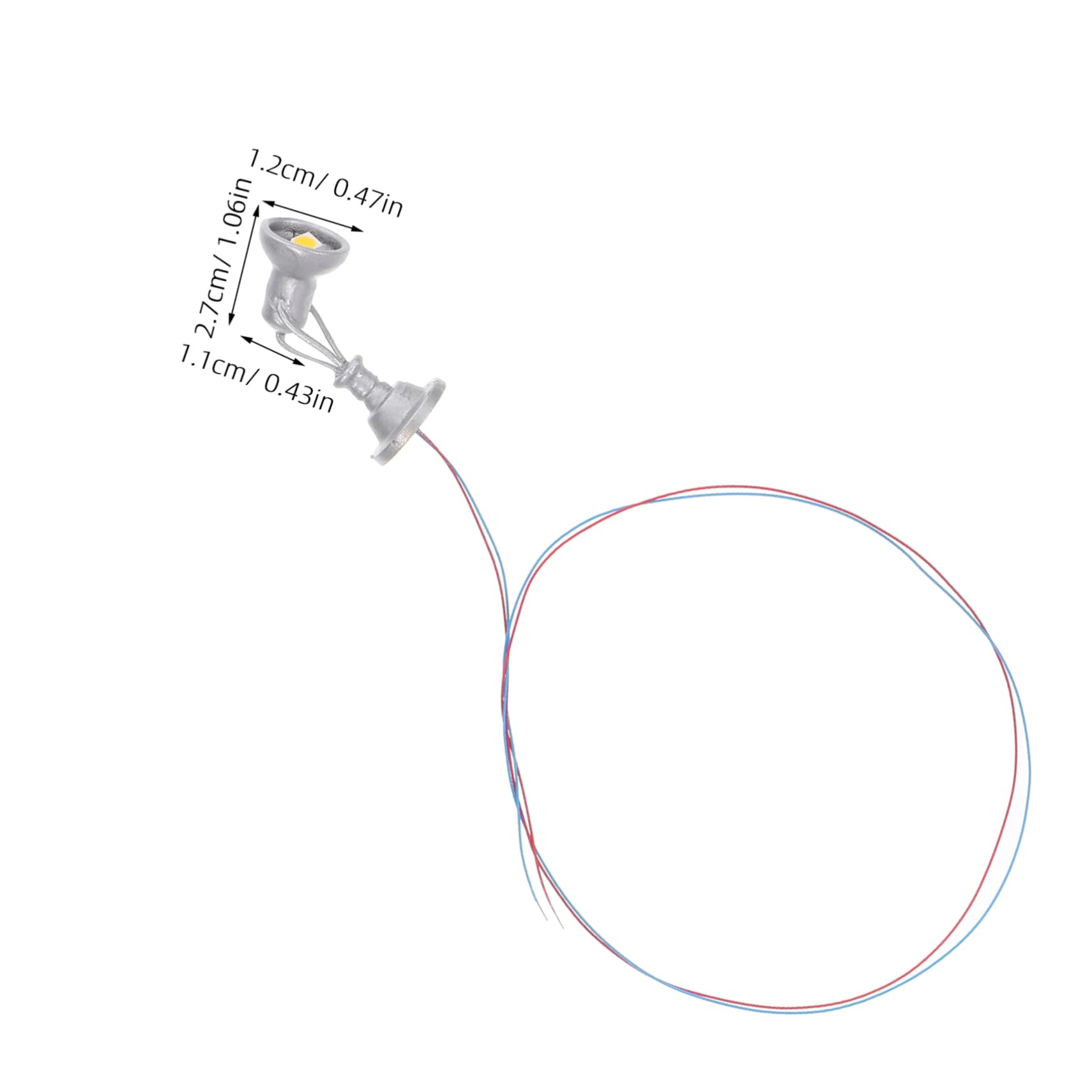 DOITOOL Signals Realistic Miniature Traffic Signal Light Model for Boys and Girls Playset