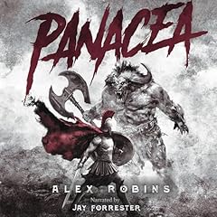 Panacea Audiolibro Por Alex Robins arte de portada