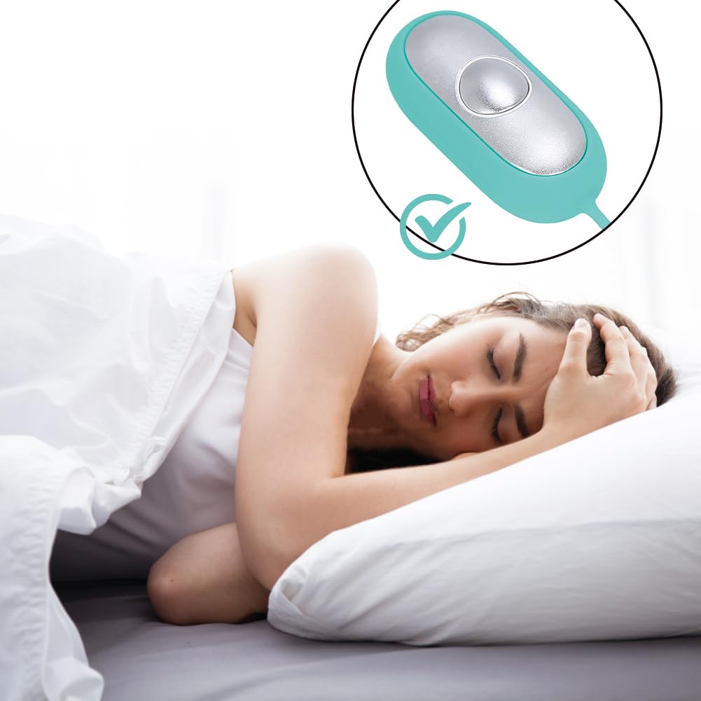 Joyzan Instrument Sommeil, Appareil Aide Sommeil Tenant Dispositif Rechargeable Micro Courant Insomnie Soulager Anxiété Endormi Soulagement Rapide Pression Anxieux Portable Physiothérapie