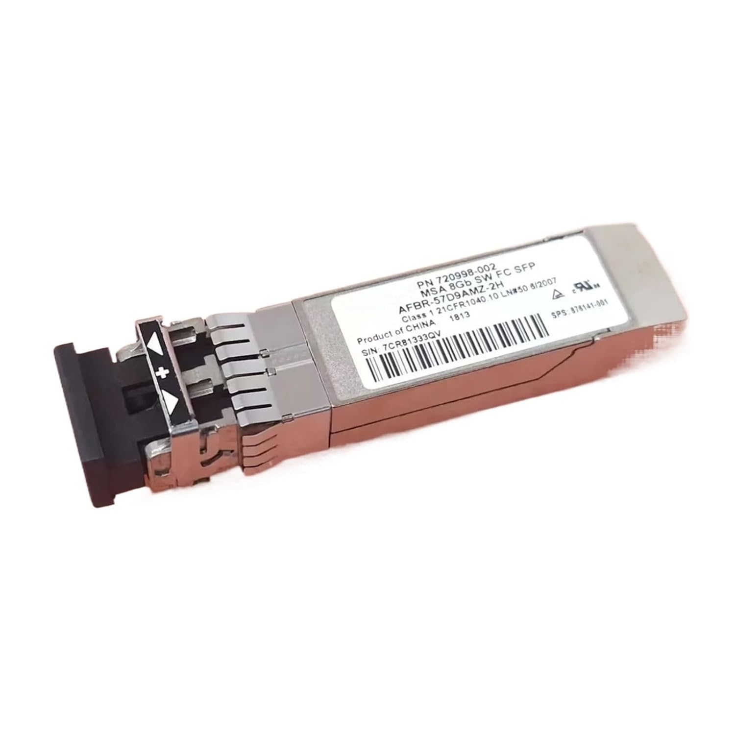 1pcs Storage Optical Module 720998-002 876141-001 8GB SW FC SFP AFBR-57D9AMZ-2H 8G Storage Fiber Module