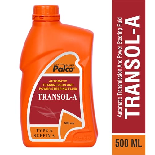 Image of PALCO TRANSOL-A | Transmission Oil - Type A Suffix A | Low Coefficient of Friction for manual Transmissions Gear Oil | Synchromesh Gears and Automatic and Power Steering Oils 500ml (Pack of 1)