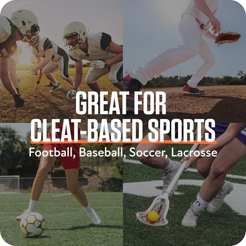 Image of Sof Sole Cleat Speed Insole- Slim Profile, Anti-Slip Friction Pads for Faster Cuts, Custom Fit, Enhanced Performance in Football, Soccer, Lacrosse, and Baseball Cleats- Moisture-Wicking