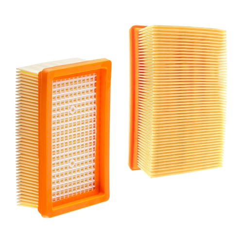 Kaiyaner 2 Pack Filtre pour Kärcher WD4 WD5 WD6 MV4 MV5 MV6 WD5P WD6P Premium Aspirateur KFI 4410...