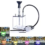 [PERFECT SHISHA RAUCHEN]: Große Wolke, Pulls schön. Einfach zu montieren, demontieren, reinigen und geschützt lagern, ideal für Zuhause oder für Reisen.