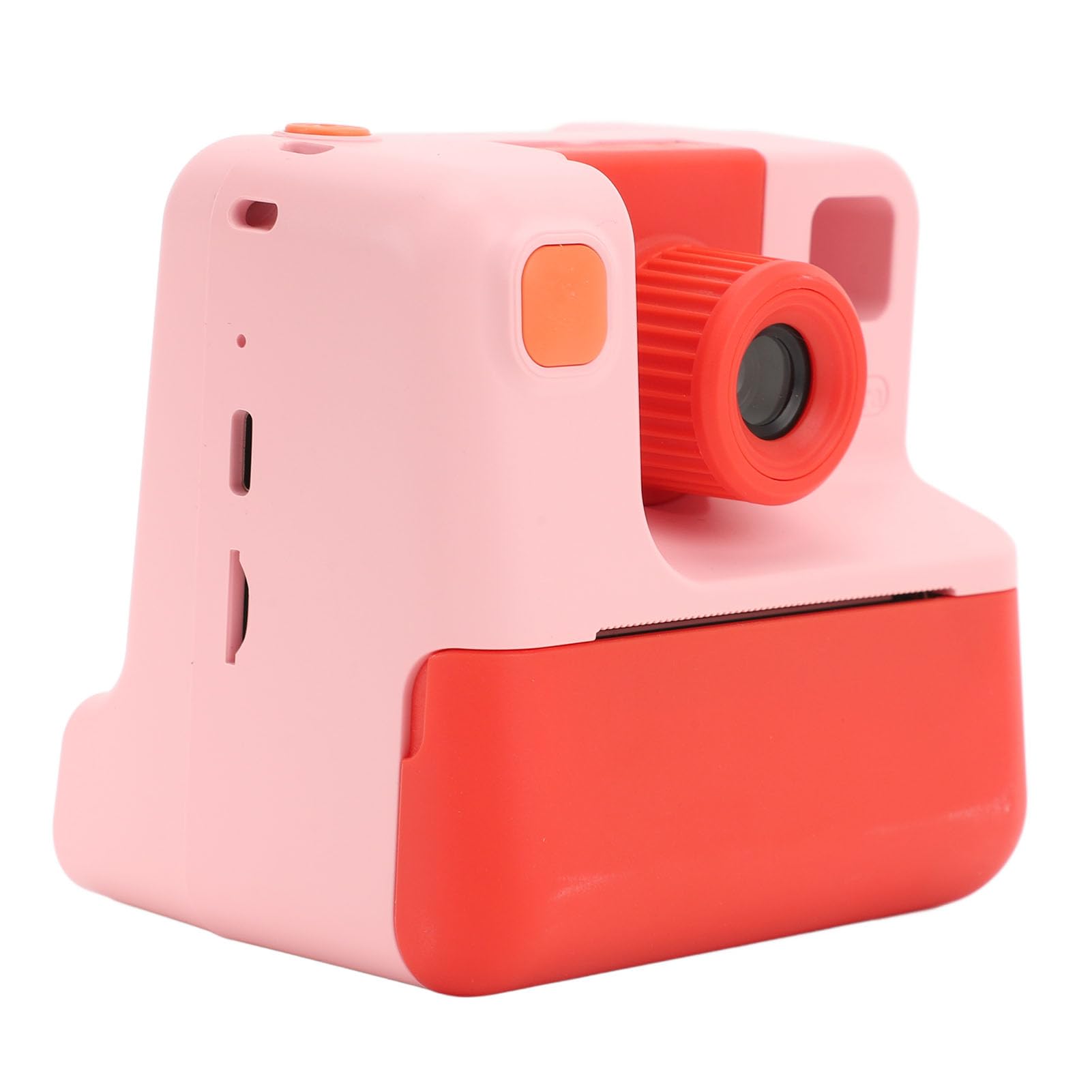 Caméra pour Enfants, Affichage Couleur HD, Lentille Rotative, Thermique, Appareil Photo Numérique pour Enfants (Pink)