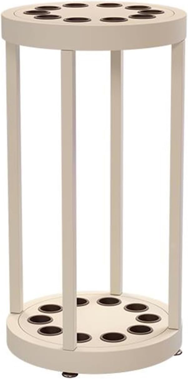Pool Cue Rack,Billiard Room Cabinet Storage,Billiard Cue Storage Display Rack,Suitable for Game Room Billiard Room Club(White)