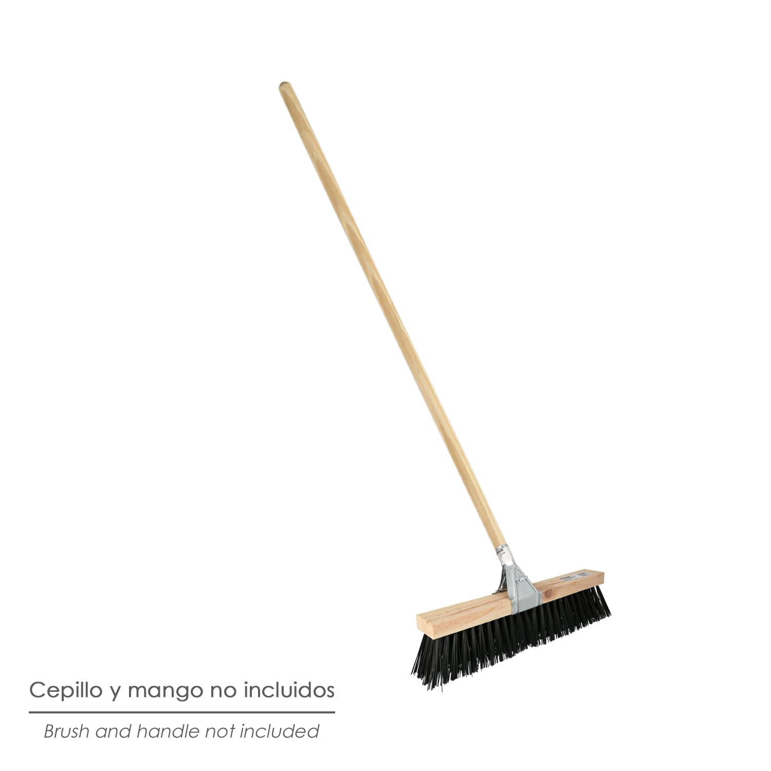 Artiglio per spazzola spazzatrice, manico ø 28 mm. Per spazzole da 55 a 70 mm. supporto spazzola spazzatrice,