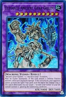 Ultimate Ancient Gear Golem - OP05-EN009 - Super Rare - Unlimited Edition - OTS Tournament Pack 5