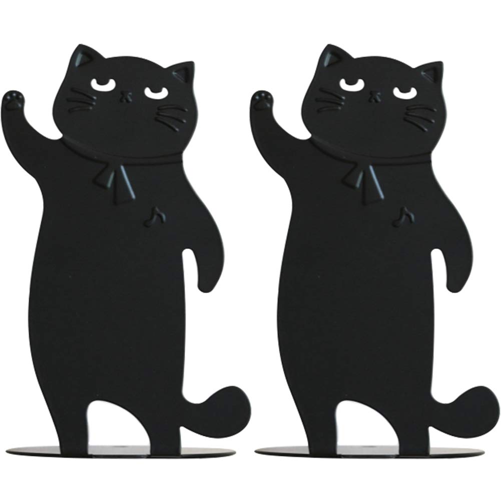 Amazon.co.jp: Umora かわいい猫 鉄製 ブックスタンド ブック