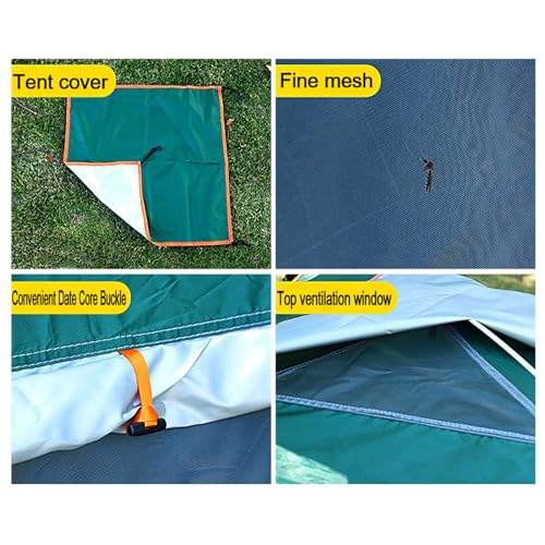 Carpa plegable portátil para camping 2 personas miniatura 7