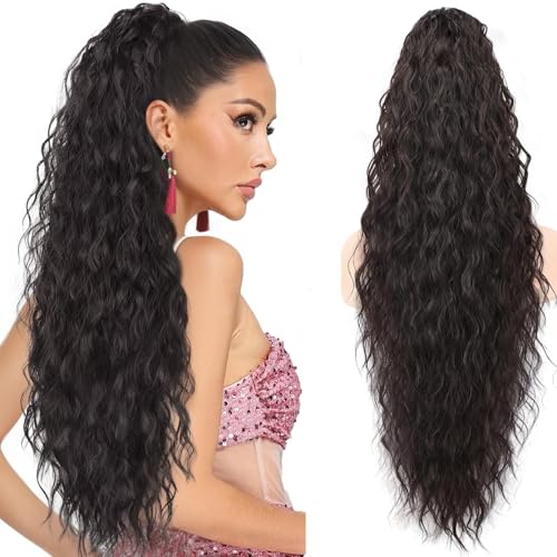 Isaic Lange Gewellte Pferdeschwanz-Extension 76,2 cm