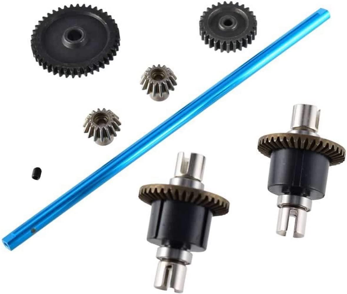 Fasizi RC DIY Parts for WLtoys A949 A959 A969 A979 K929 RC Car Metal Upgrade Accessories Metal Gear Differential A